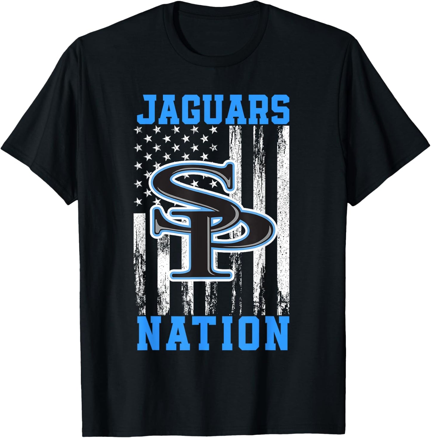 Spain Park Jaguars Logo Nation HS T-Shirt - T-Shirt | Black