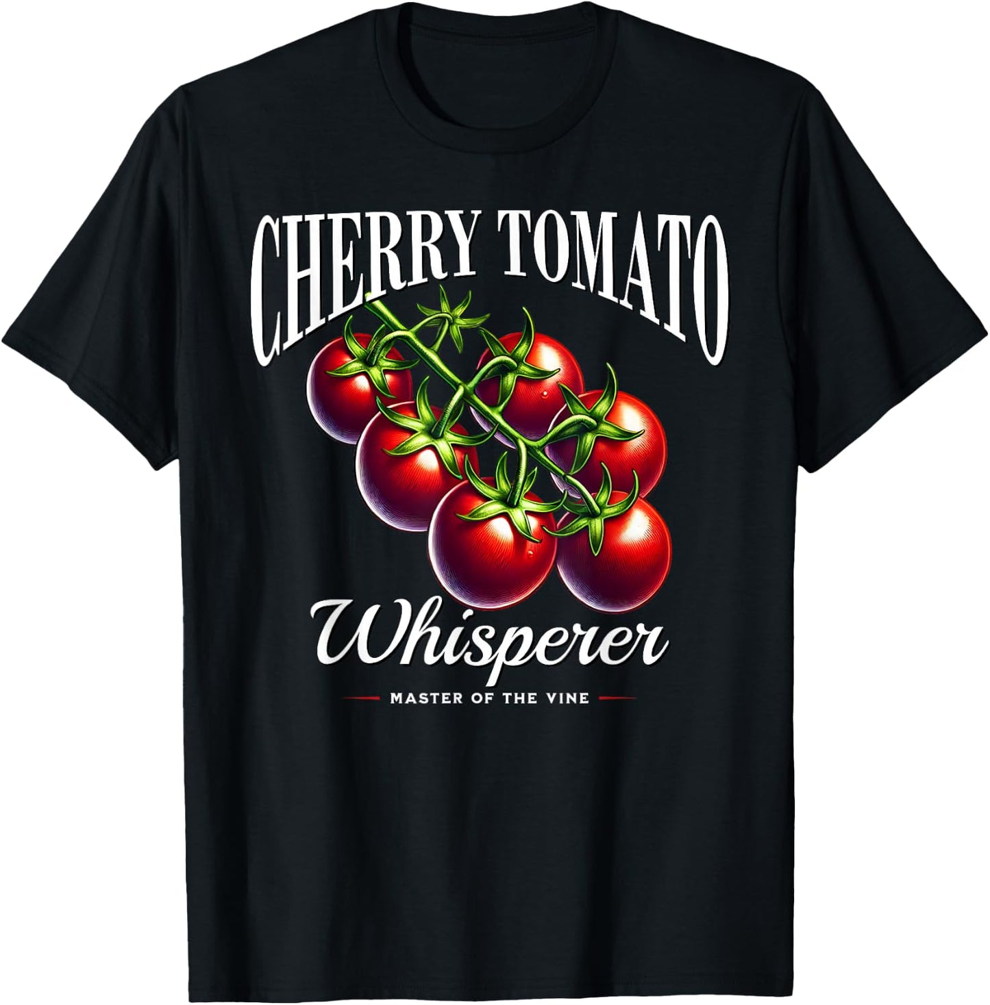 Cherry Tomato Expert – Heirloom Grower & Organic Farmer T-Shirt - T-Shirt | Black