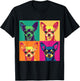 Artistic Design Chihuahua T-Shirt - T-Shirt | Black
