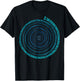Pi Spiral Symbol Math Infinity Irrational Number T-Shirt - T-Shirt | Black