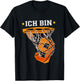 I Am 9 Basketball Boy Girl 9 Years 9th Birthday , black T-Shirt - T-Shirt | Black