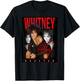 Whitney Houston Retro-Fotocollage T-Shirt - T-Shirt | Black