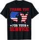 Thank You for Your Service T-Shirt - T-Shirt | Black