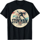 Nice Biker with Stuntman Speech Costume for Boys and Girls T-Shirt - T-Shirt | Black