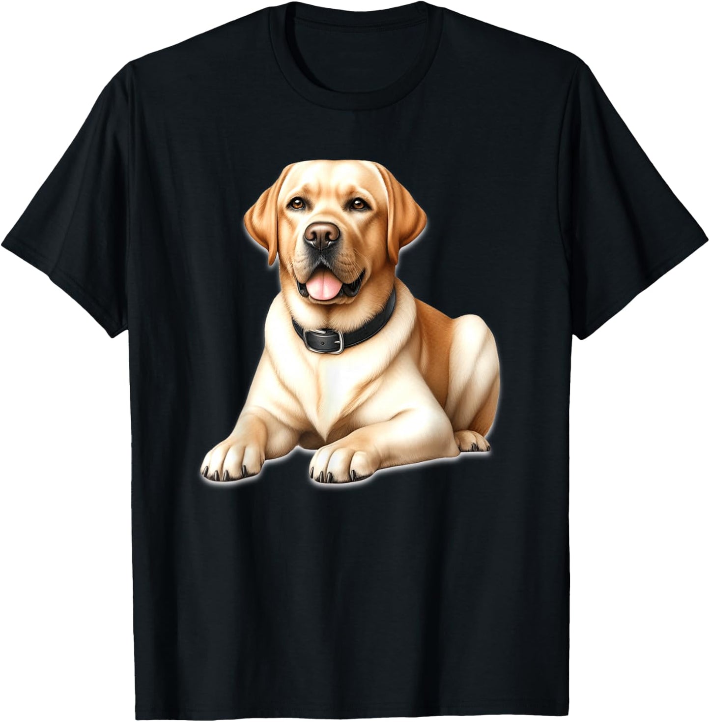Labrador Retriever Dog Good Boy T-Shirt - T-Shirt | Black