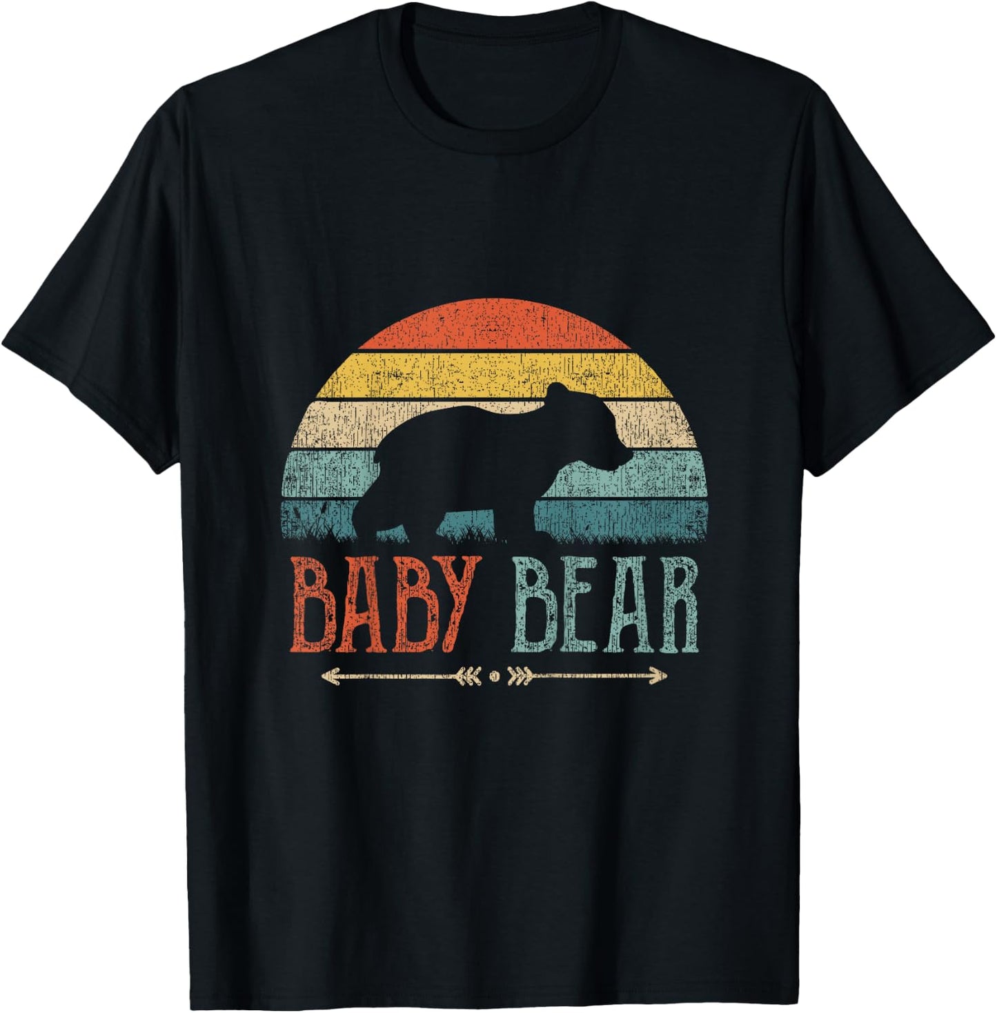 Baby Bear Geschenkidee kleine Kinder Kleinkinder Baby Bär T-Shirt - T-Shirt | Black
