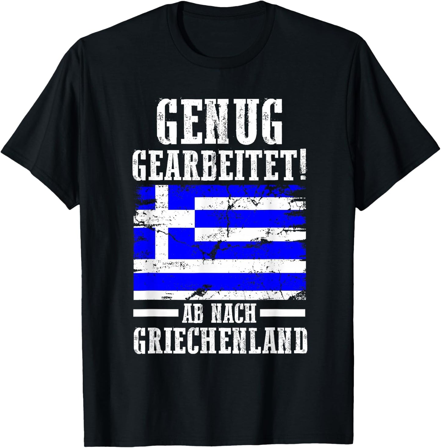 Holiday Greek Greece , black, s T-Shirt - T-Shirt | Black