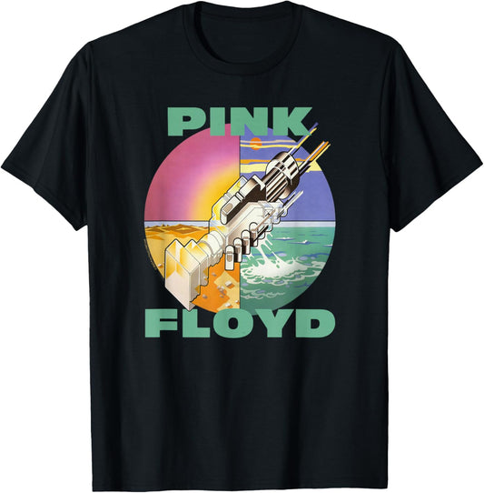 Pink Floyd Wish You Were Here Rock Music Band , black T-Shirt - T-Shirt | Black