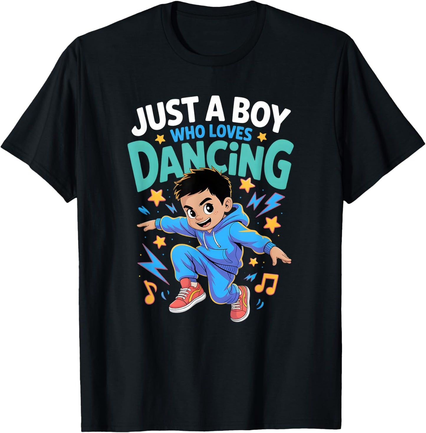 Boys Dance T-Shirt - T-Shirt | Black