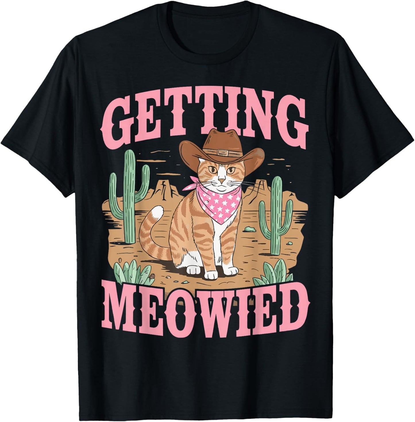 I'm Getting Meowied T-Shirt - T-Shirt | Black