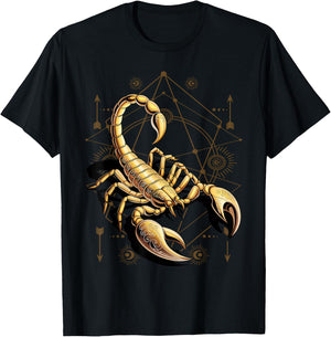 Art Animal Scorpion T-Shirt - T-Shirt | Black