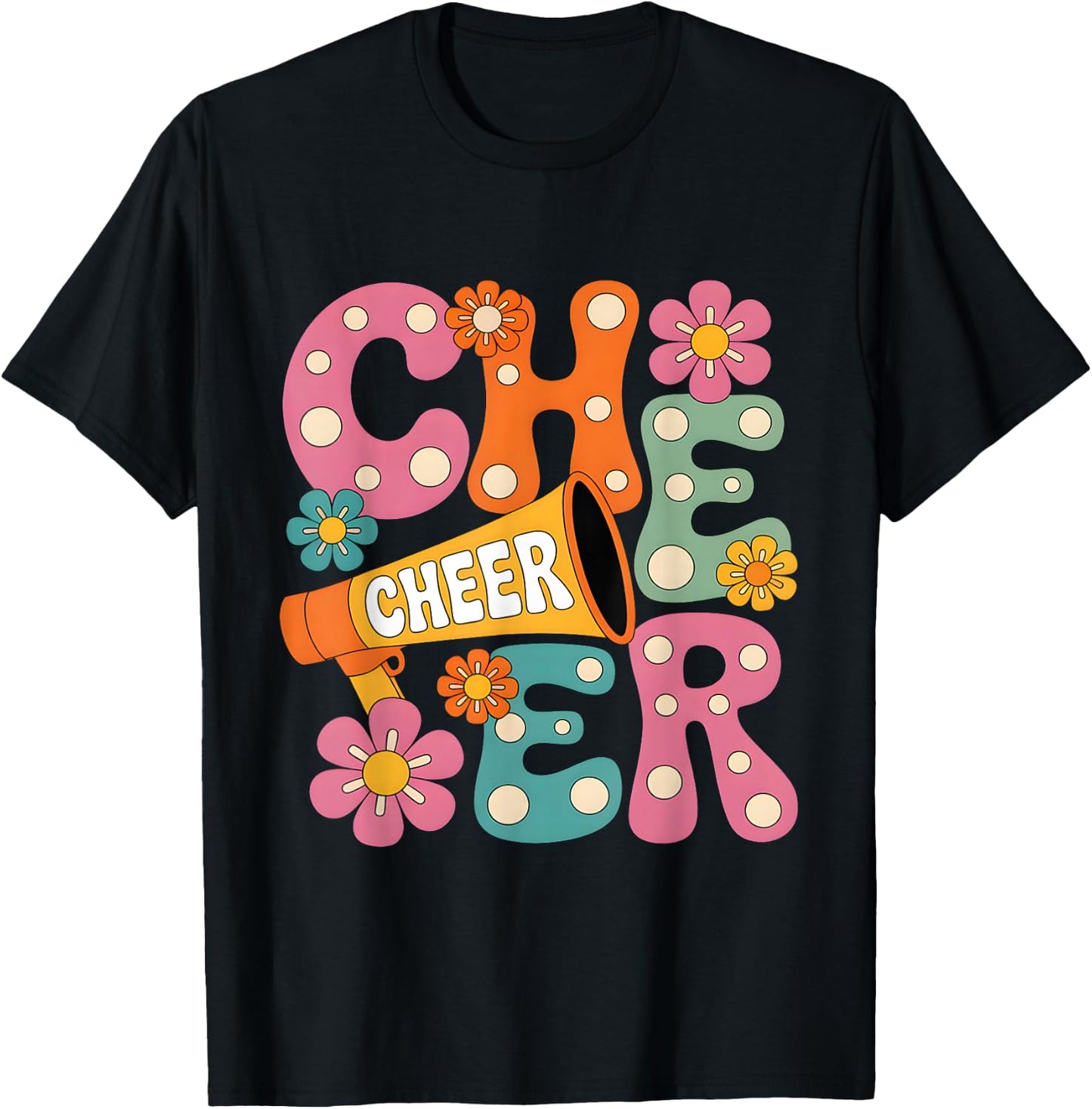 Cheerleading Cheer Team Cheerleader T-Shirt - T-Shirt | Black