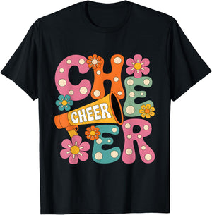 Cheerleading Cheer Team Cheerleader T-Shirt - T-Shirt | Black
