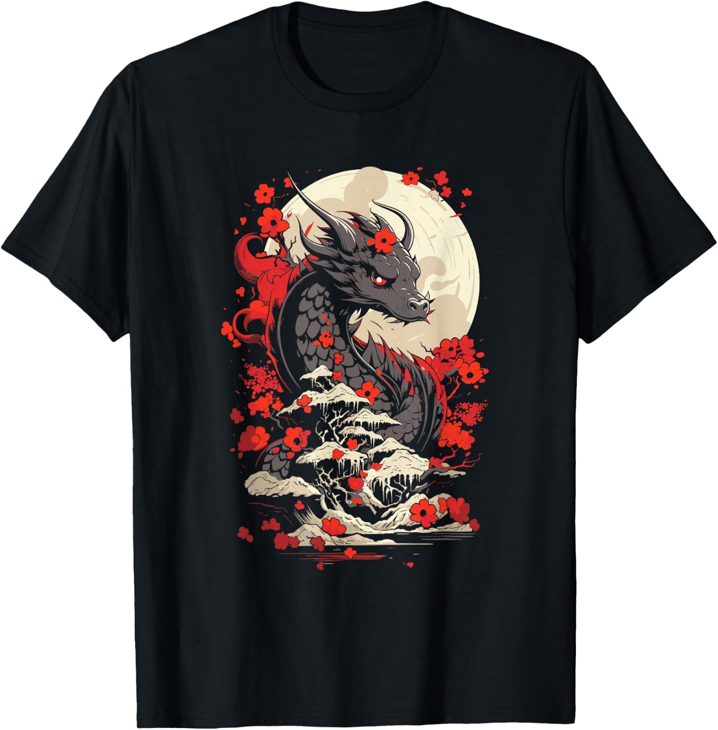 Year Of The Dragon - Zodiac Lunar New Year 2024 T-Shirt - T-Shirt | Black