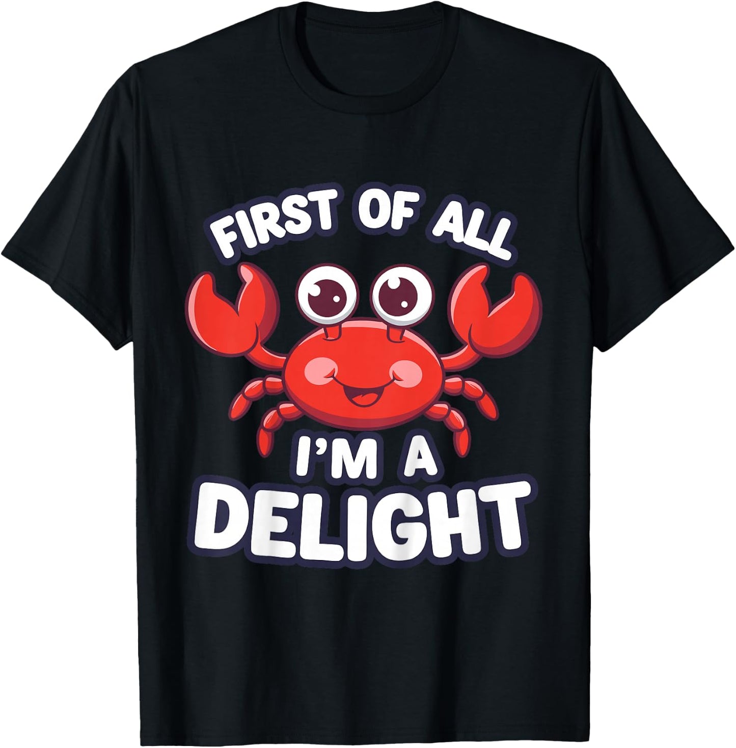 Hilarious Crab Kids T-Shirt - T-Shirt | Black