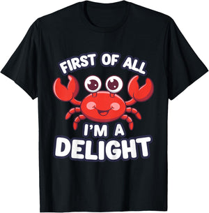 Hilarious Crab Kids T-Shirt - T-Shirt | Black