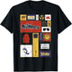Back to The Future 35th Anniversary Icon Panels T-Shirt - T-Shirt | Black