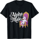 Unicorn Male Alpha Rainbow , Black, S T-Shirt - T-Shirt | Black