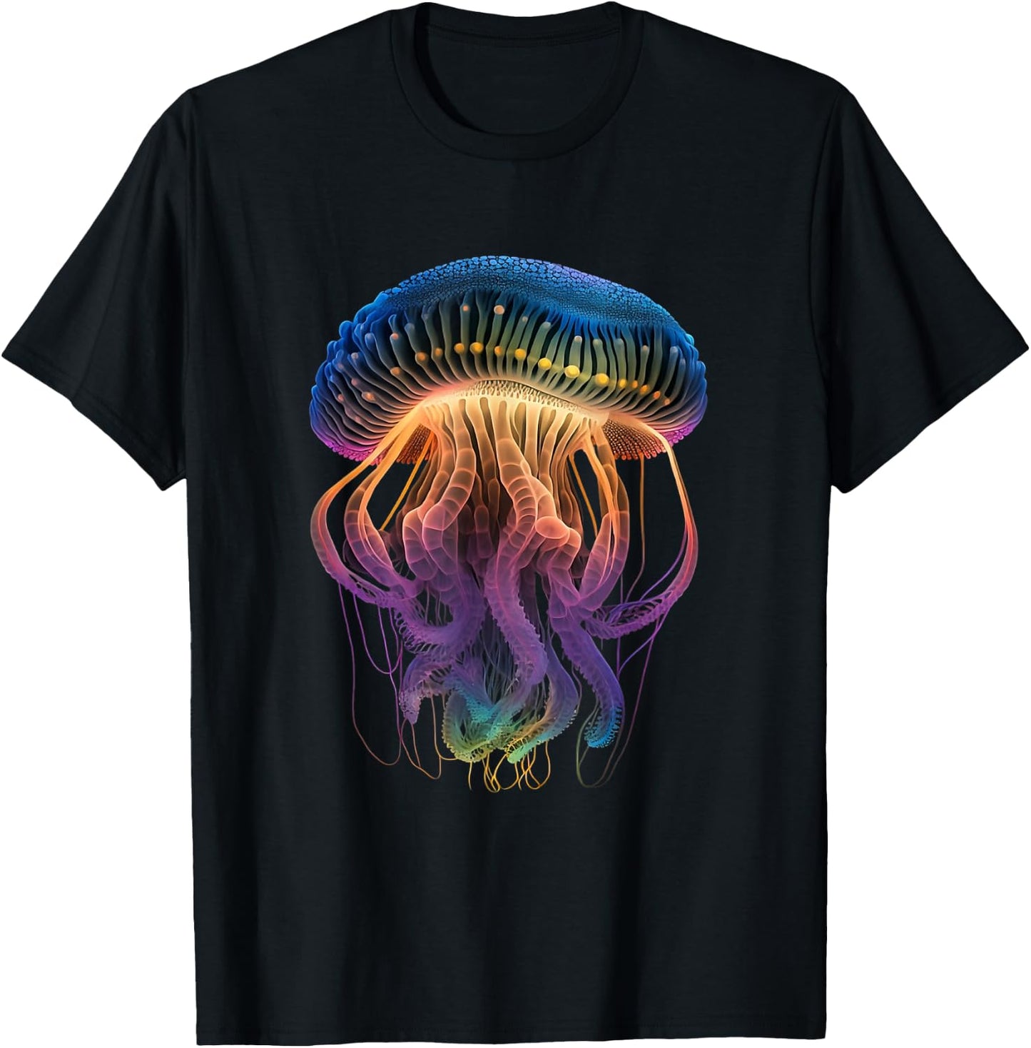 Luminous Jellyfish T-Shirt - T-Shirt | Black