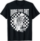 Doing Dad Stuff Skeleton Sitting on Toilet T-Shirt - T-Shirt | Black