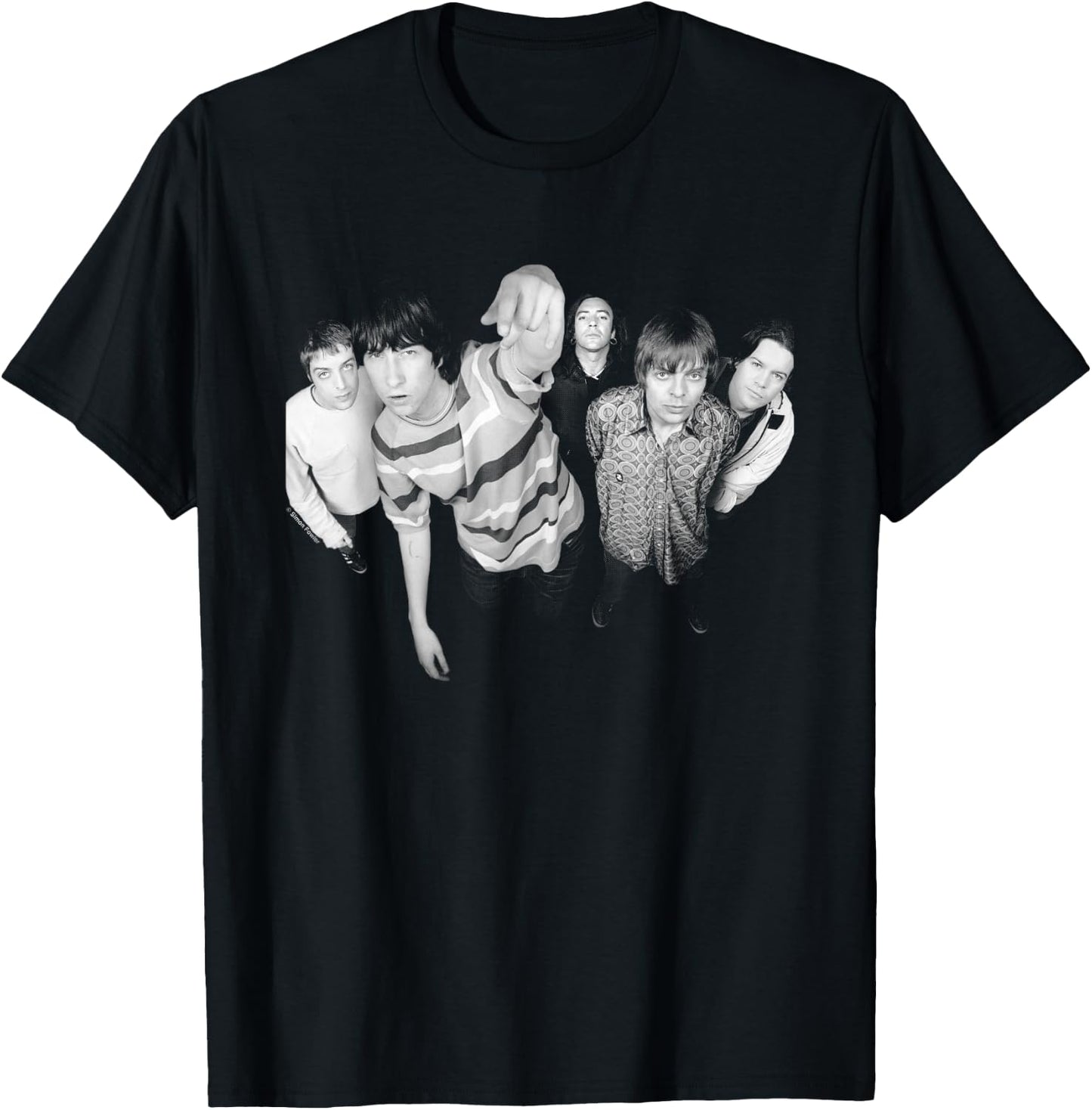 Primal Scream Photo by Simon Fowler , Black, S T-Shirt - T-Shirt | Black