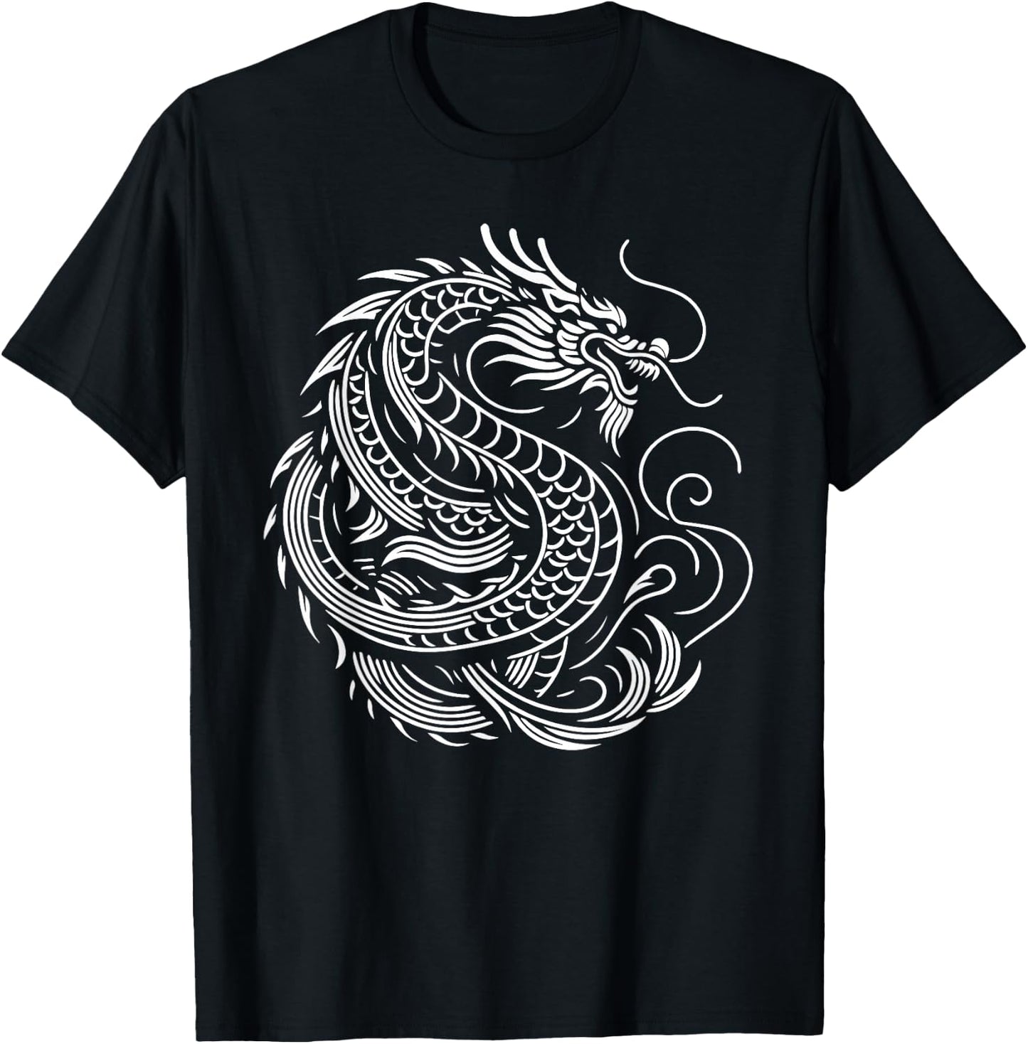Year Of The Dragon 2024 Chinese Lunar New Year's Zodiac T-Shirt - T-Shirt | Black