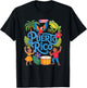 Taino Boricua Boys Girls Puerto Rico Kids T-Shirt - T-Shirt | Black