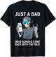 Just a Dad Who Always Came Back with The Milk Father's Day T-Shirt - T-Shirt | Black