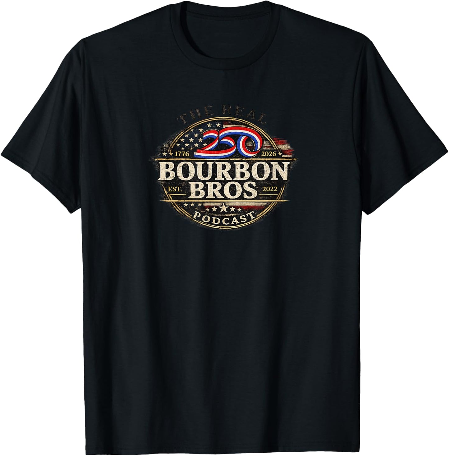 Merica 250th Birthday T-Shirt - T-Shirt | Black