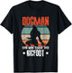 Michigan Cryptids Cryptozoology Monsters Michigan Dogman T-Shirt - T-Shirt | Black