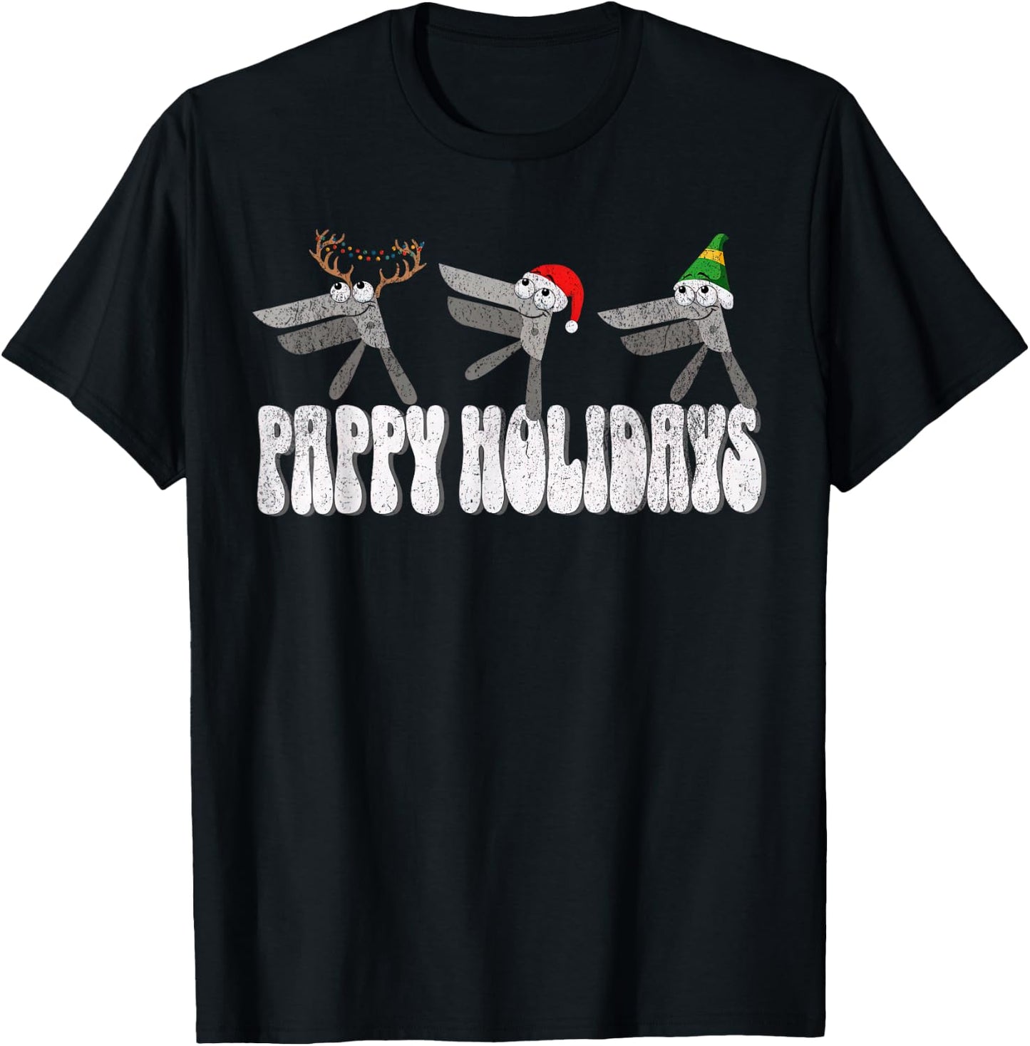Speculum Reindeer Pappy Holidays Gynecologist Christmas T-Shirt - T-Shirt | Black