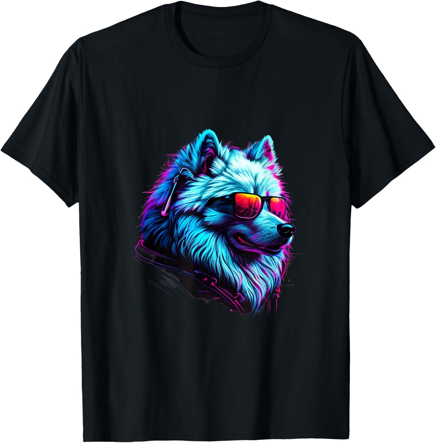 Samoyed Dogs Samoyeds T-Shirt - T-Shirt | Black