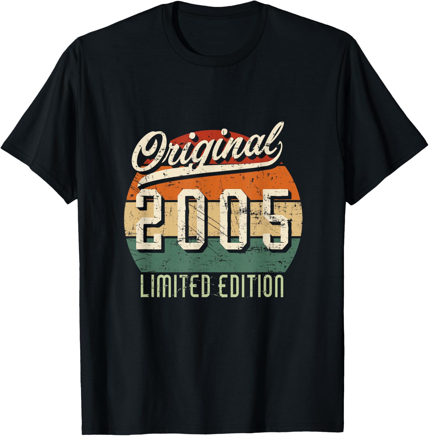 Original 2005 Limited Edition - Jahrgangs T-Shirt - T-Shirt | Black