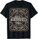 Bakersfield Vintage Bakersfield California T-Shirt - T-Shirt | Black