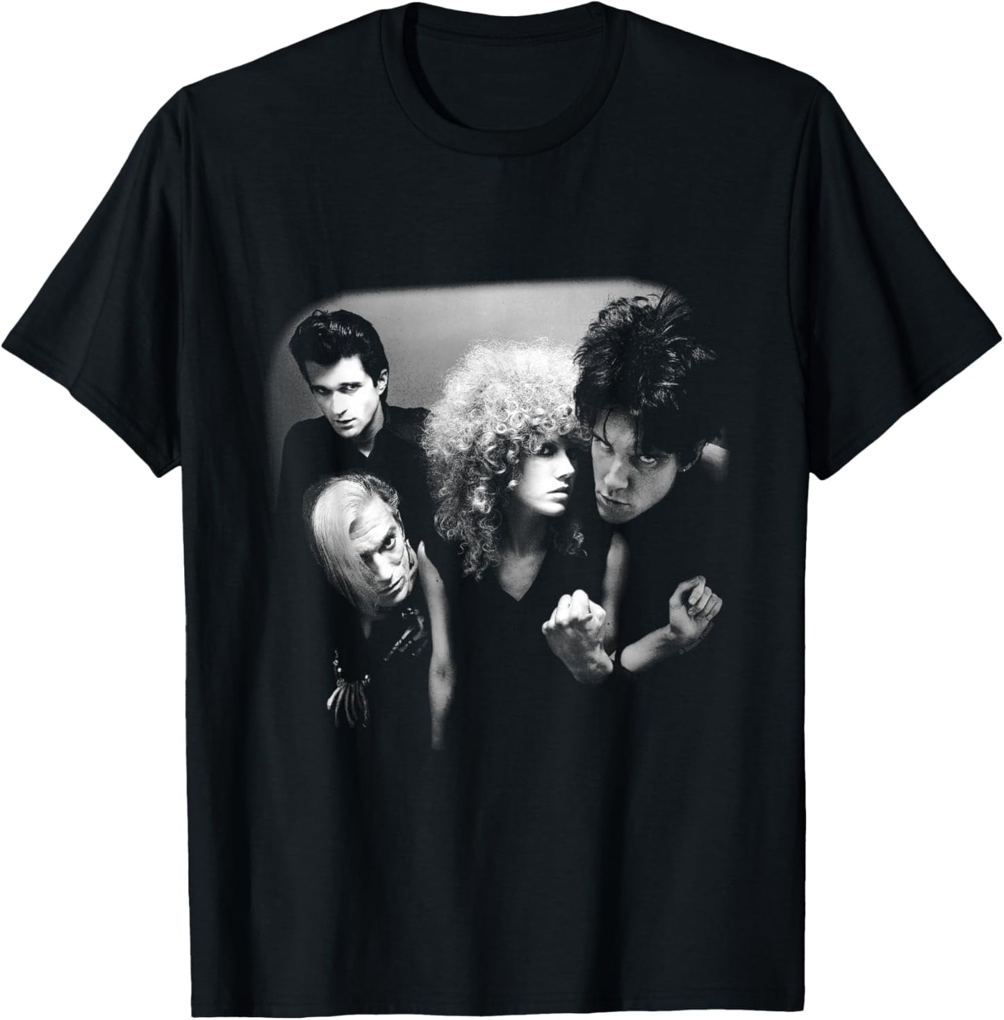 The Cramps Punk Band Shoot by Simon Fowler , Black, S T-Shirt - T-Shirt | Black