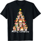 Corgi Christmas Tree Merry Corgmas - Corgi Dog Xmas Gift Men Women Kids T-Shirt - T-Shirt | Black