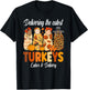 Delivering The Cutest Turkeys Thanksgiving Labor & Delivery T-Shirt - T-Shirt | Black