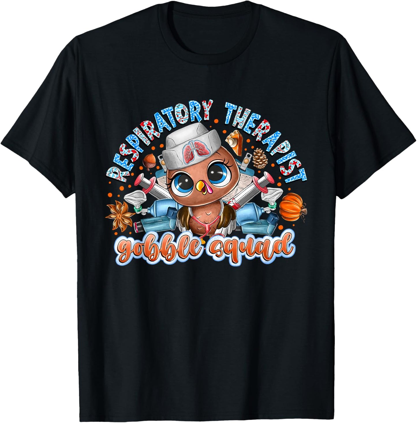 Thanksgiving Funny T-Shirt - T-Shirt | Black
