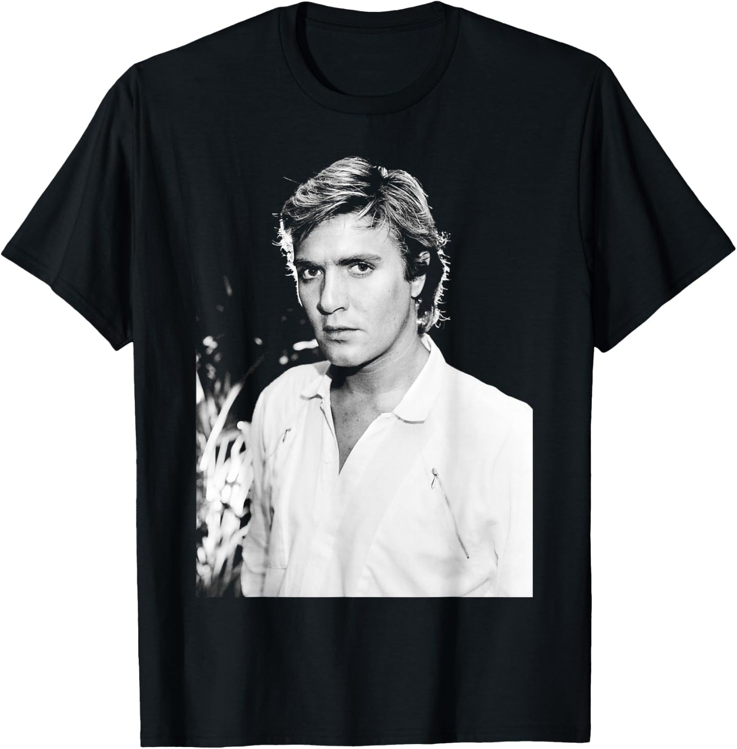 Duran Duran Lead Singer Simon Le Bon 1983 T-Shirt - T-Shirt | Black