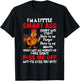 I'm A Little Smart Ass Short and Stout Here is My Finger T-Shirt - T-Shirt | Black