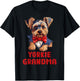 Cute Yorkie Grandma Dog Lovers Gift Funny Puppy Yorkie Owner T-Shirt - T-Shirt | Black
