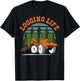 Logging Life Log Truck Gift Shirt Funny Log Truck Driver T-Shirt - T-Shirt | Black