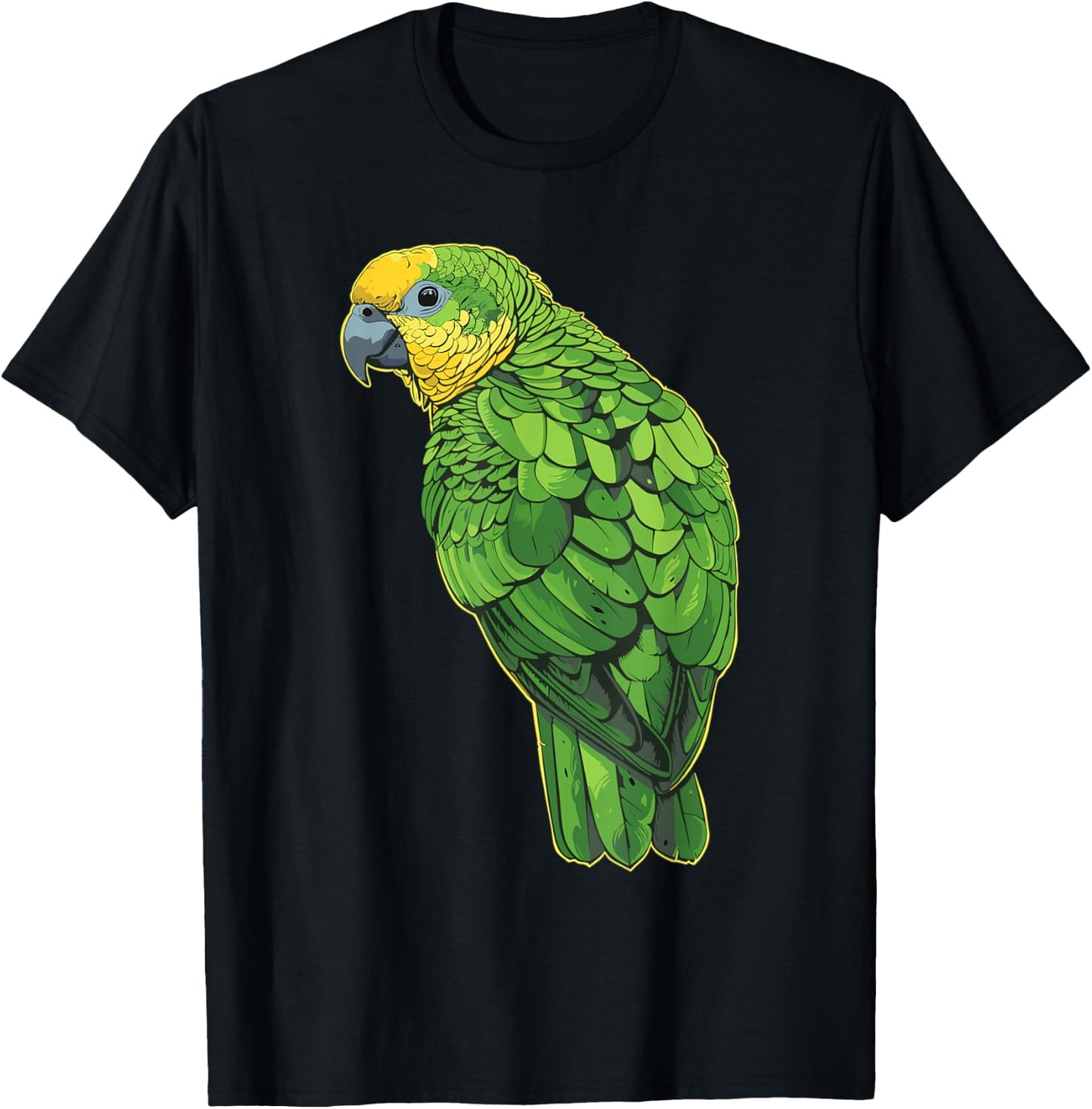 Amazon Parrots Lovers Amazon Parrot T-Shirt - T-Shirt | Black