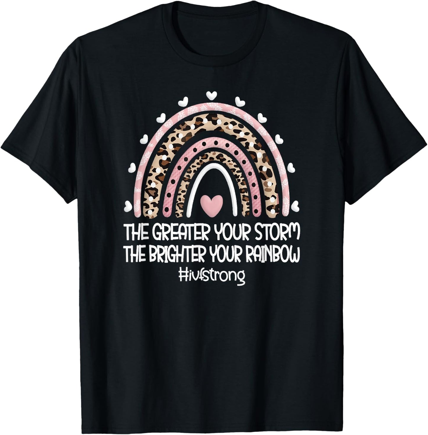 IVF Strong Rainbow IVF Transfer Day Retrieval Day IVF Mom T-Shirt - T-Shirt | Black