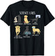 Funny Labrador Retriever Science Labs Teacher Lab Dog Lover T-Shirt - T-Shirt | Black