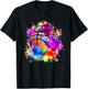 Basketballer Basketballspieler Kinder Streetball Rebound T-Shirt - T-Shirt | Black