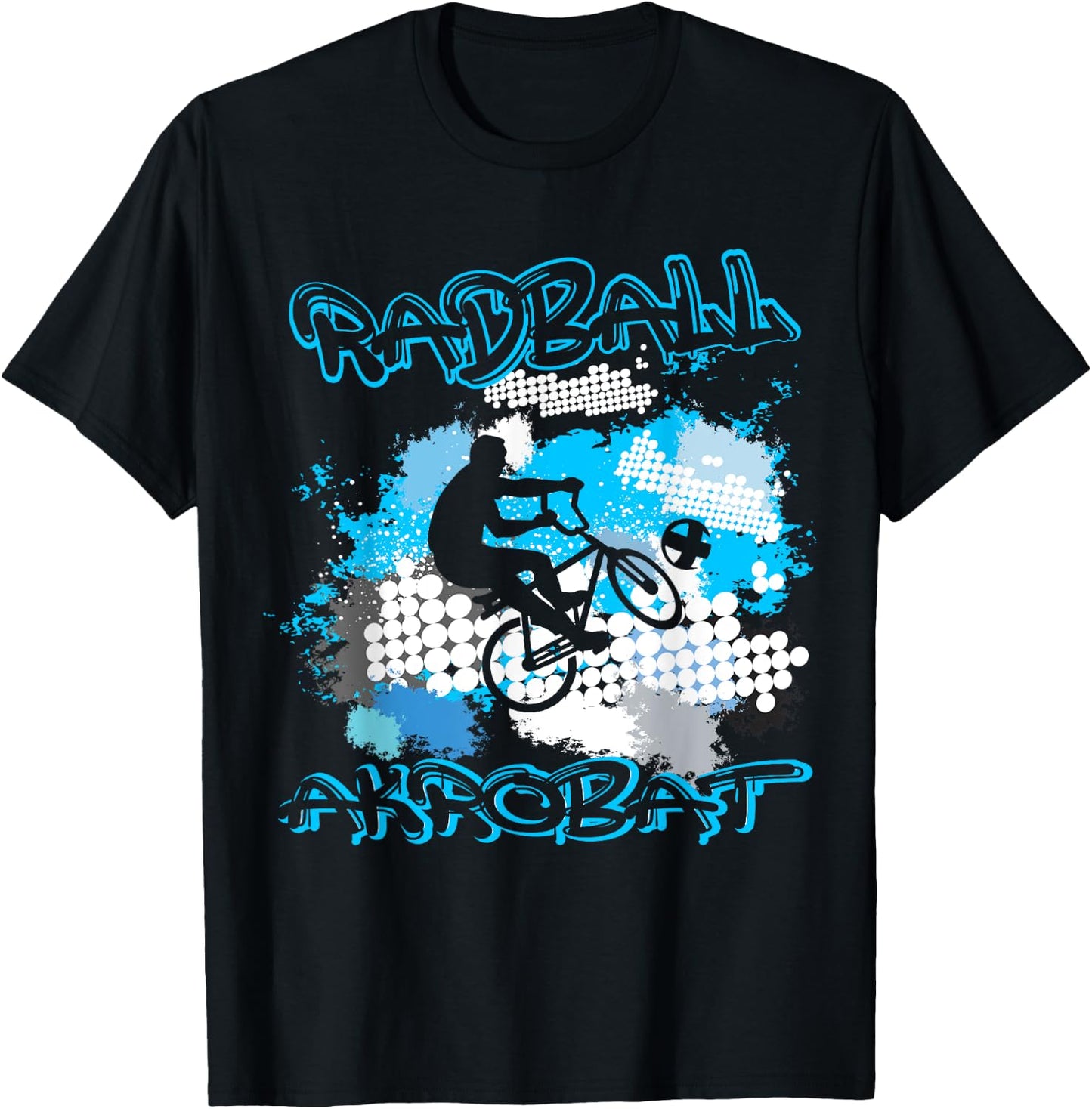 Radball Akrobat - Radsport Cycleball T-Shirt - T-Shirt | Black
