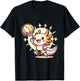 Cute Axolotl Meets Beach Volleyball Sports Enthusiast T-Shirt - T-Shirt | Black