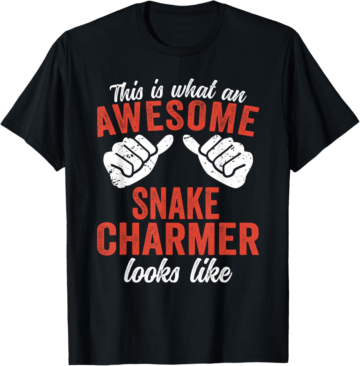 This is what an awesome Snake Charmer looks Circus T-Shirt - T-Shirt | Black