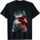 Chicken chickens with sunglasses T-Shirt - T-Shirt | Black